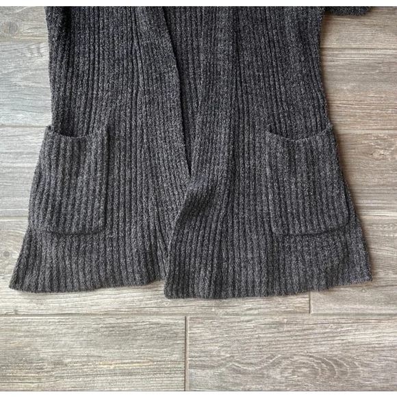 Barefoot Dreams Cozy Chic Light Ribbed Kimono Short Sleeve Cardi, Women’s Small - Picture 4 of 5